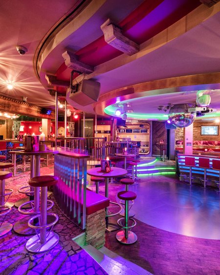 Duty free in Samnaun und Partystimmung Duty free in Samnaun und Partystimmung