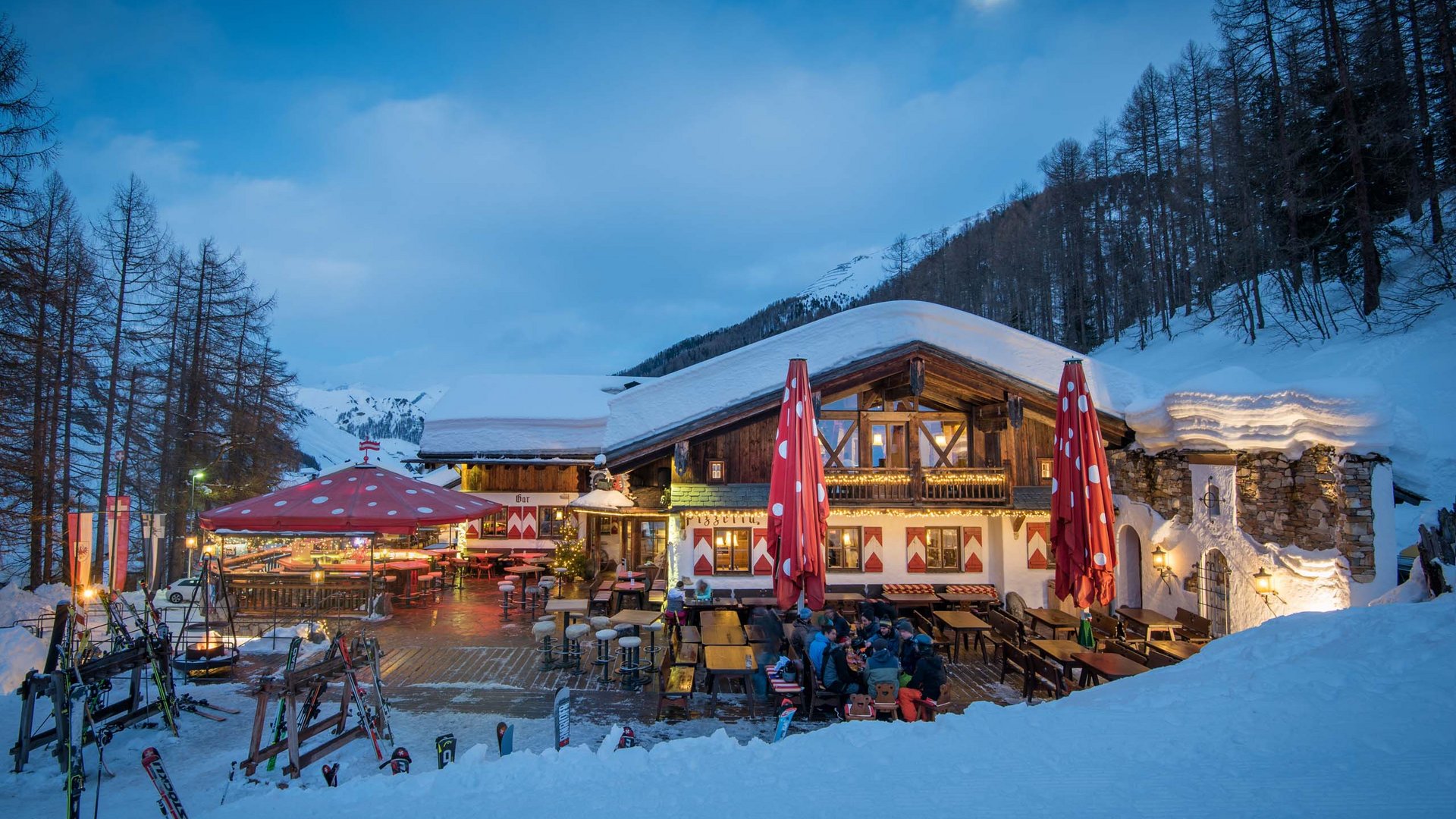 Schmuggler-Alm Restaurant in Samnaun